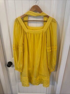 Banana Republic Square Neck Babydoll Dress